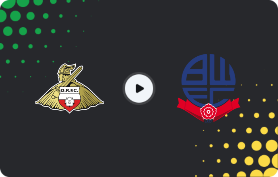 Where to watch Doncaster — Bolton Wanderers, League One, 01.01.2026