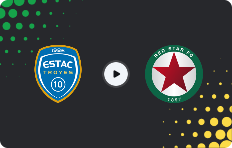 Where to watch Troyes — Red Star, Ligue 2, 03.01.2026