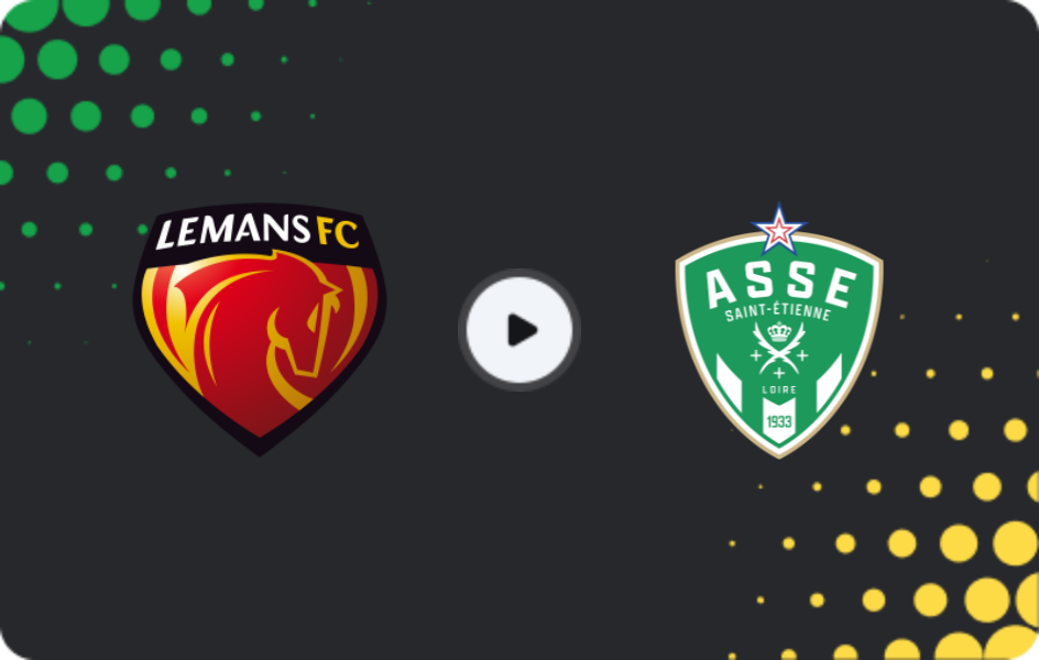 Where to watch Le Mans — Saint Etienne, Ligue 2, 03.01.2026