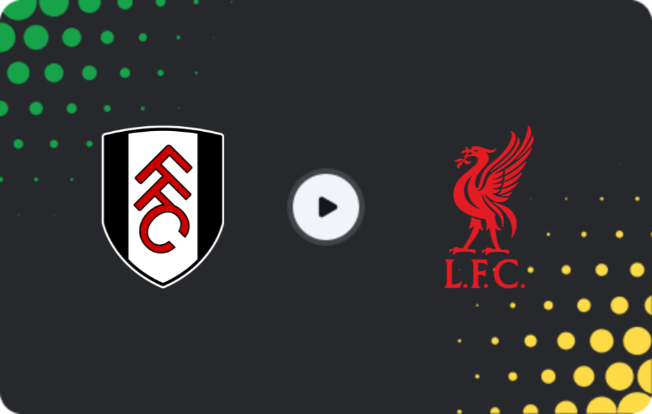 Where to watch Fulham — Liverpool, Premier League, 04.01.2026