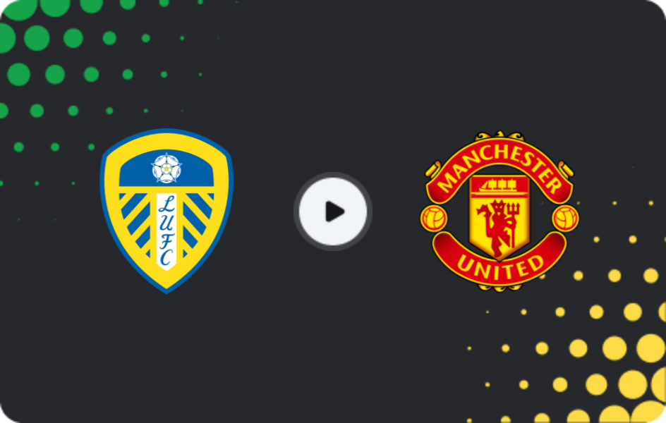 Where to watch Leeds — Manchester United, Premier League, 04.01.2026