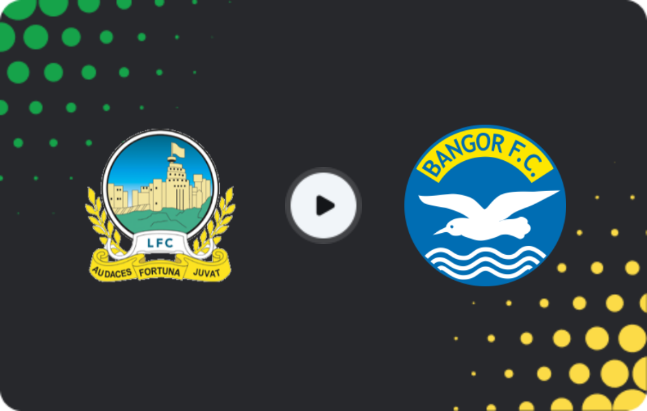 Where to watch Linfield — Bangor, Premiership, 03.01.2026
