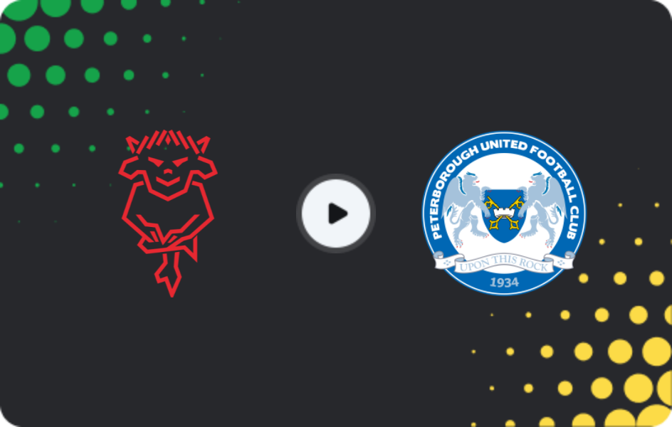 Where to watch Lincoln City — Peterborough, League One, 04.01.2026