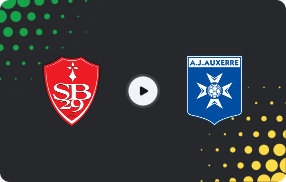 Where to watch Brest — Auxerre, Ligue 1, 04.01.2026