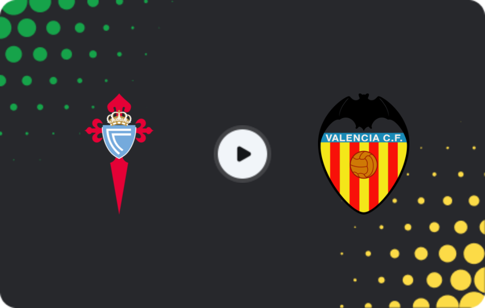 Where to watch Celta — Valencia, La Liga, 03.01.2026