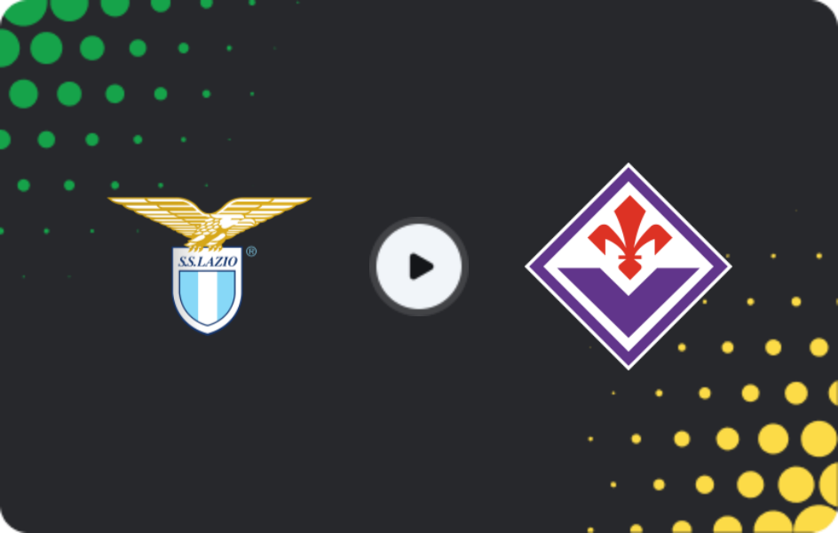 Where to watch Lazio — Fiorentina, Serie A, 07.01.2026