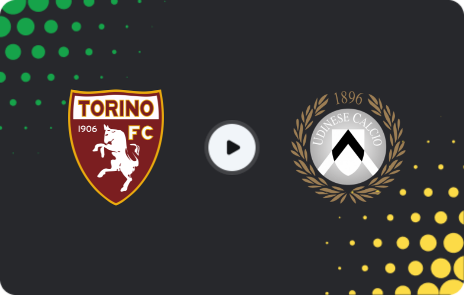 Where to watch Torino — Udinese, Serie A, 07.01.2026