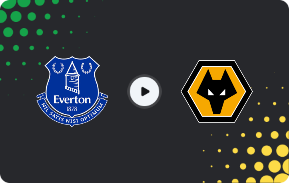 Where to watch Everton — Wolverhampton, Premier League, 07.01.2026