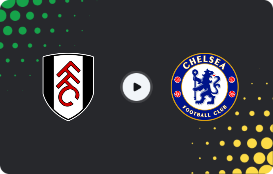 Where to watch Fulham — Chelsea, Premier League, 07.01.2026