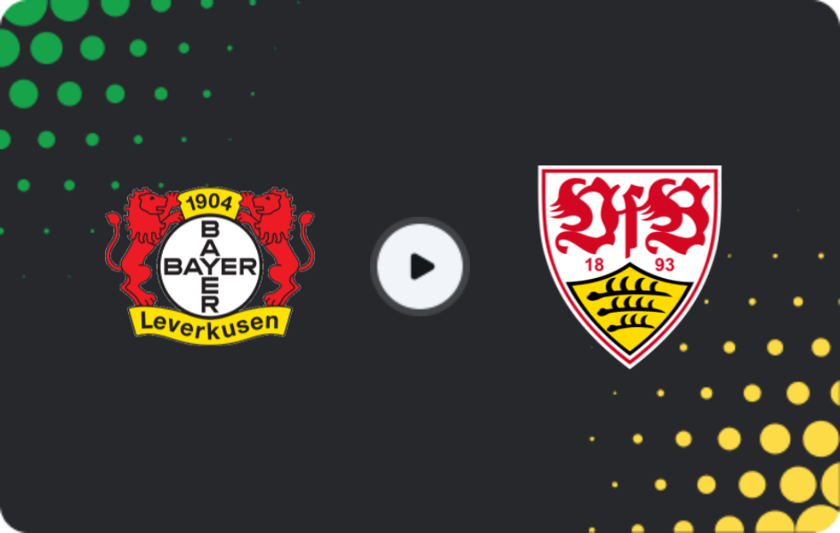 Where to watch Bayer Leverkusen — Stuttgart, Bundesliga, 10.01.2026