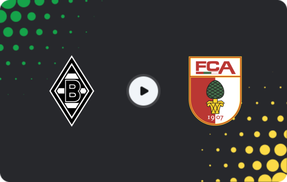 Where to watch Borussia M — Augsburg, Bundesliga, 11.01.2026