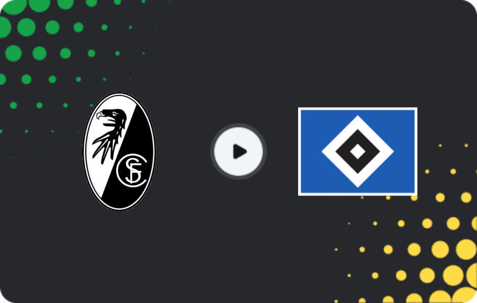 Where to watch Freiburg — Hamburger, Bundesliga, 10.01.2026