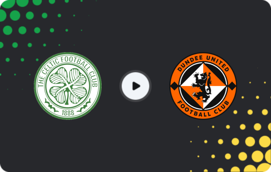 Where to watch Celtic — Dundee United, Premiership, 10.01.2026
