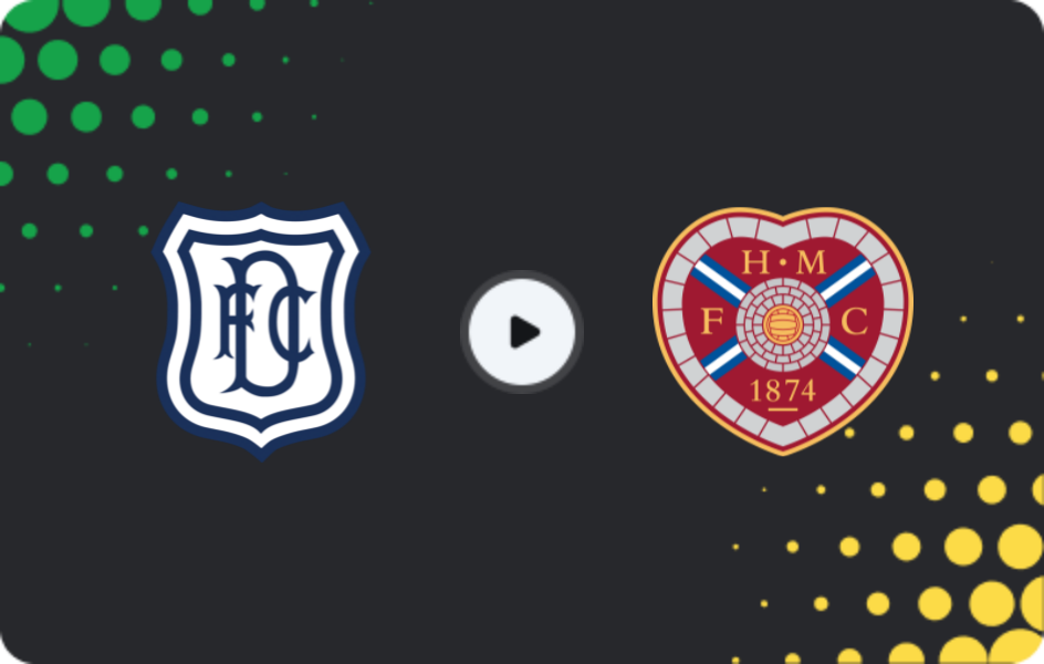 Where to watch Dundee FC — Hearts, Premiership, 11.01.2026