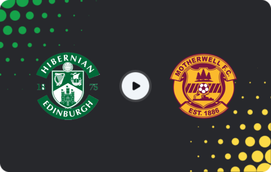Where to watch Hibernian — Motherwell, Premiership, 10.01.2026