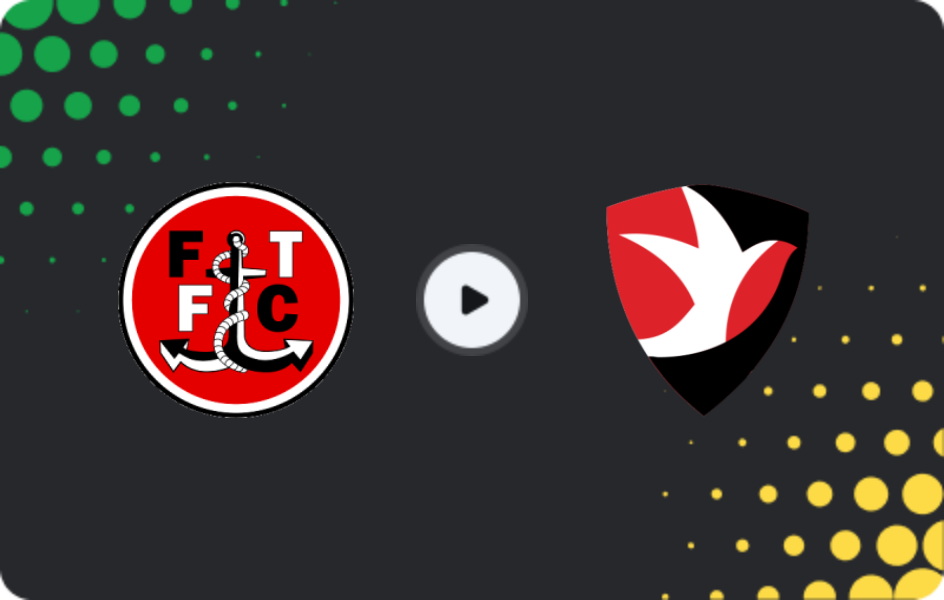 Where to watch Fleetwood Town — Cheltenham, League Two, 10.01.2026