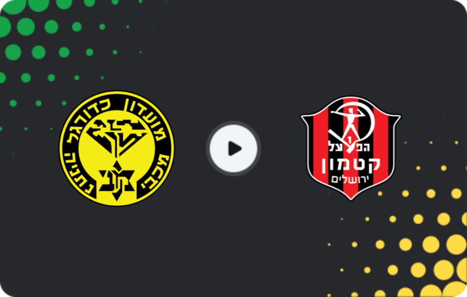 Where to watch Maccabi Netanya — Hapoel Katamon, Ligat Ha'al, 09.01.2026