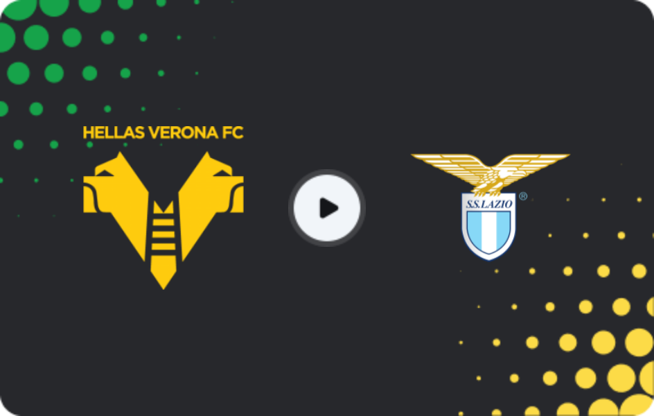 Where to watch Verona — Lazio, Serie A, 11.01.2026