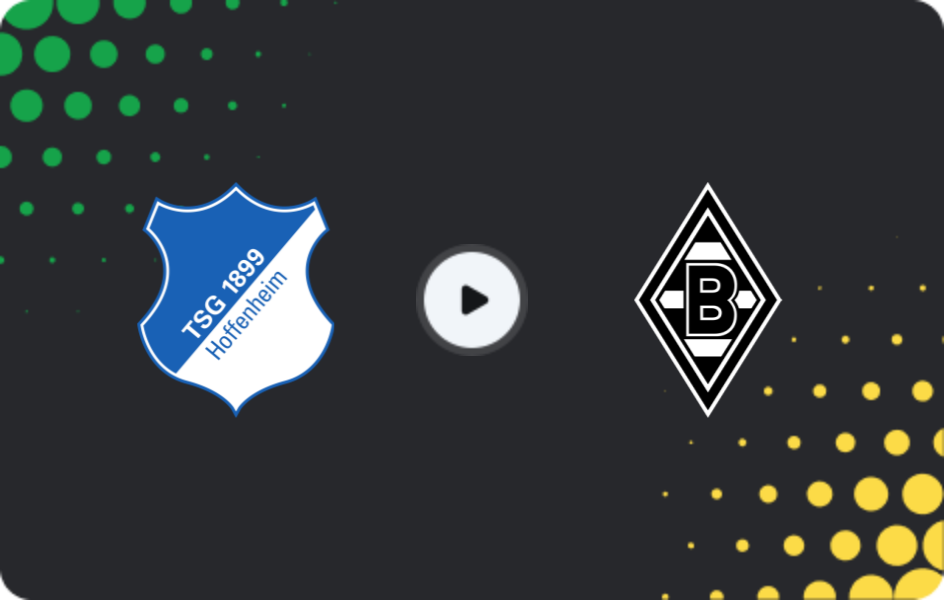 Where to watch Hoffenheim — Borussia M, Bundesliga, 14.01.2026