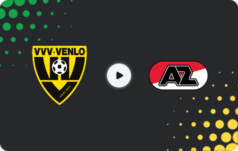 Where to watch VVV Venlo — Jong AZ, Eerste Divisie, 16.01.2026