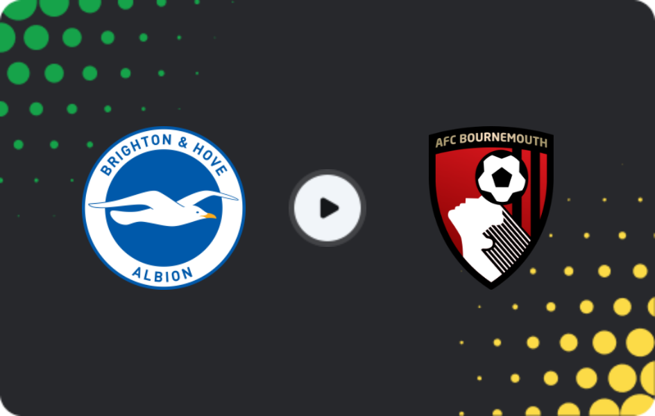 Where to watch Brighton — Bournemouth, Premier League, 19.01.2026