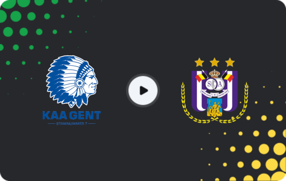 Where to watch Gent — Anderlecht, Jupiler Pro League, 17.01.2026