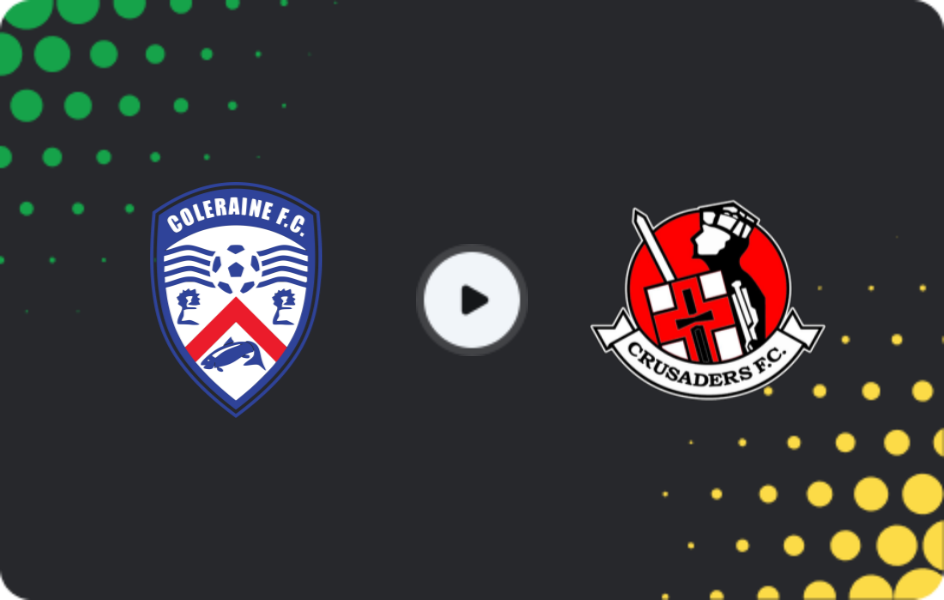 Where to watch Coleraine FC — Crusaders FC, Premiership, 17.01.2026
