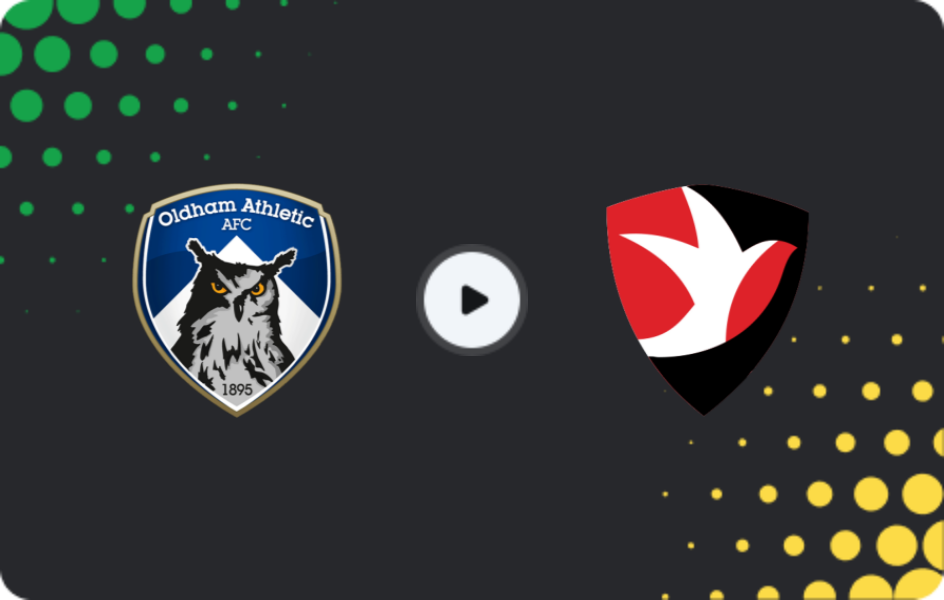 Where to watch Oldham — Cheltenham, League Two, 17.01.2026