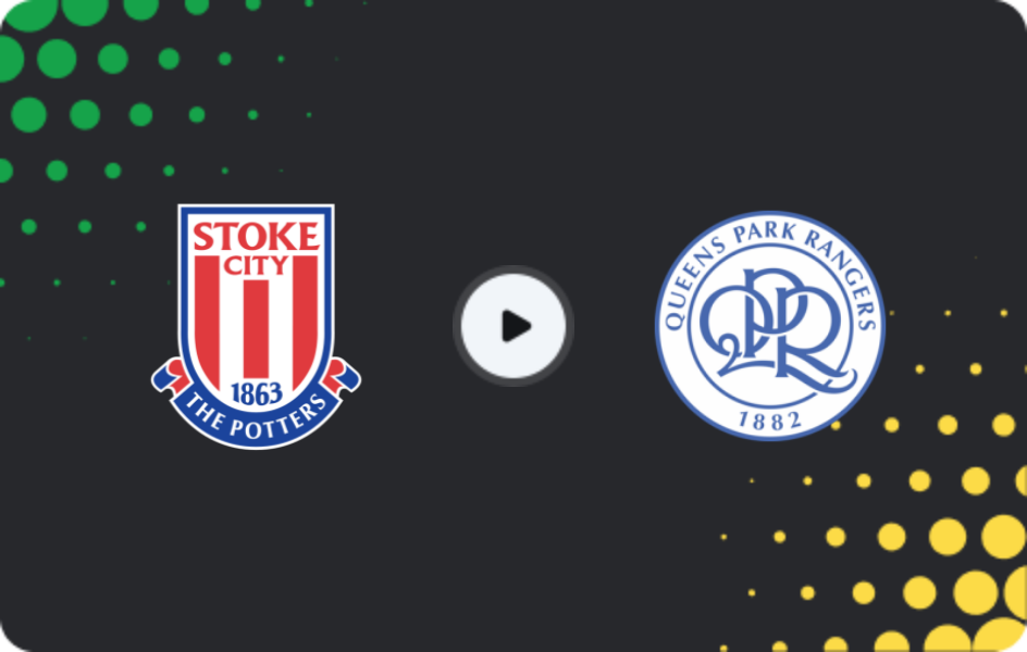 Where to watch Stoke City — QPR, Championship, 17.01.2026