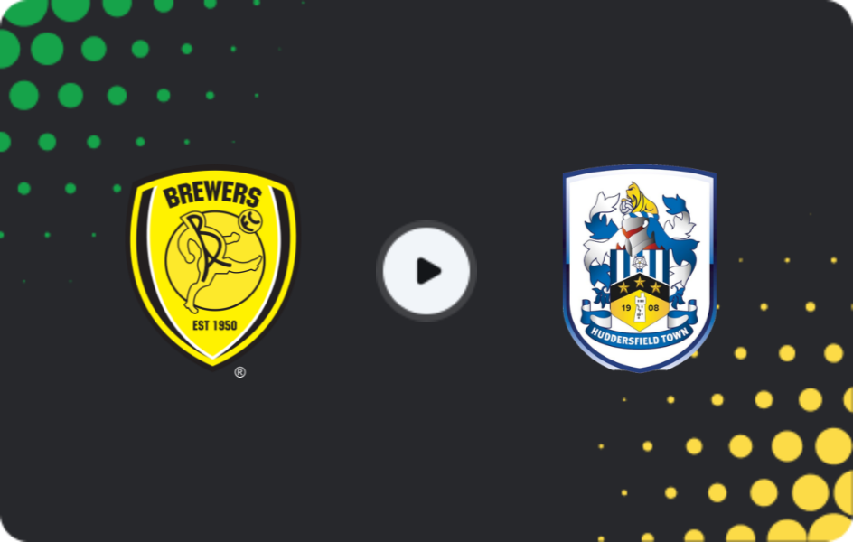 Where to watch Burton Albion — Huddersfield, League One, 17.01.2026
