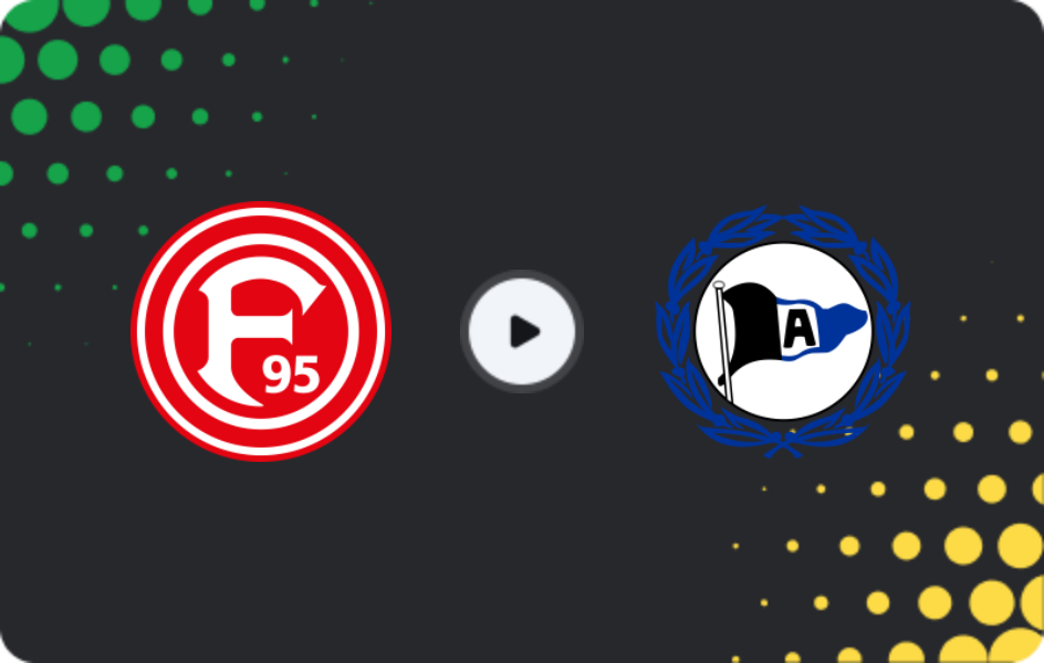 Where to watch Fortuna Düsseldorf — Arminia Bielefeld, 2. Bundesliga, 16.01.2026