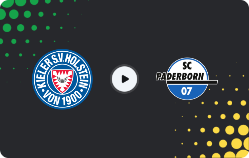 Where to watch Holstein Kiel — Paderborn 07, 2. Bundesliga, 18.01.2026