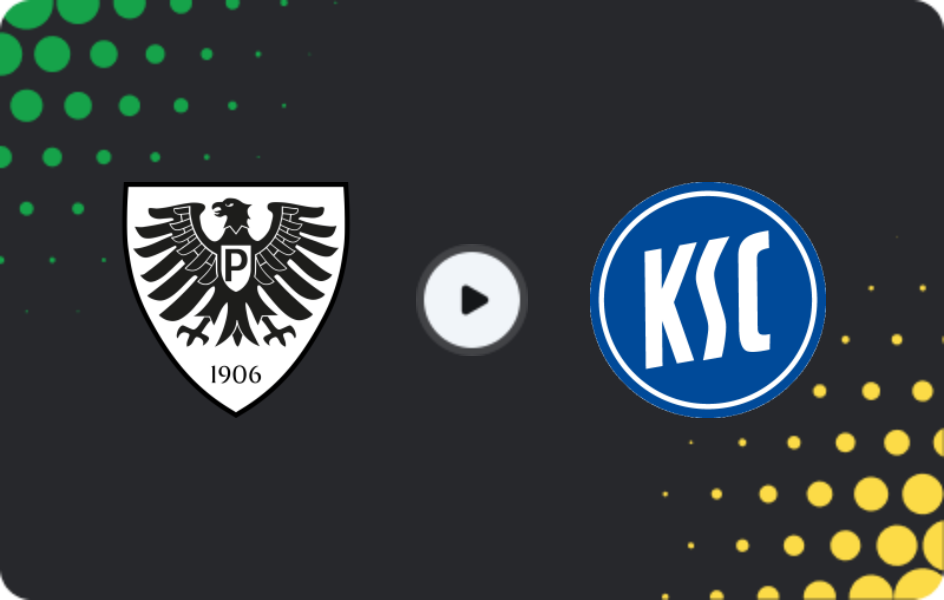 Where to watch Preußen Münster — Karlsruher, 2. Bundesliga, 17.01.2026