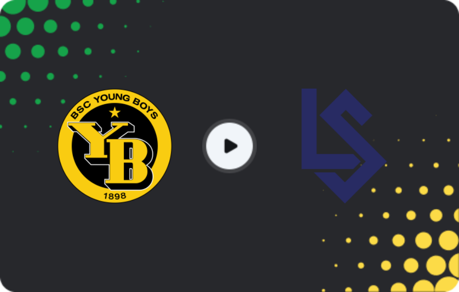 Where to watch Young Boys — Lausanne, Super League, 17.01.2026