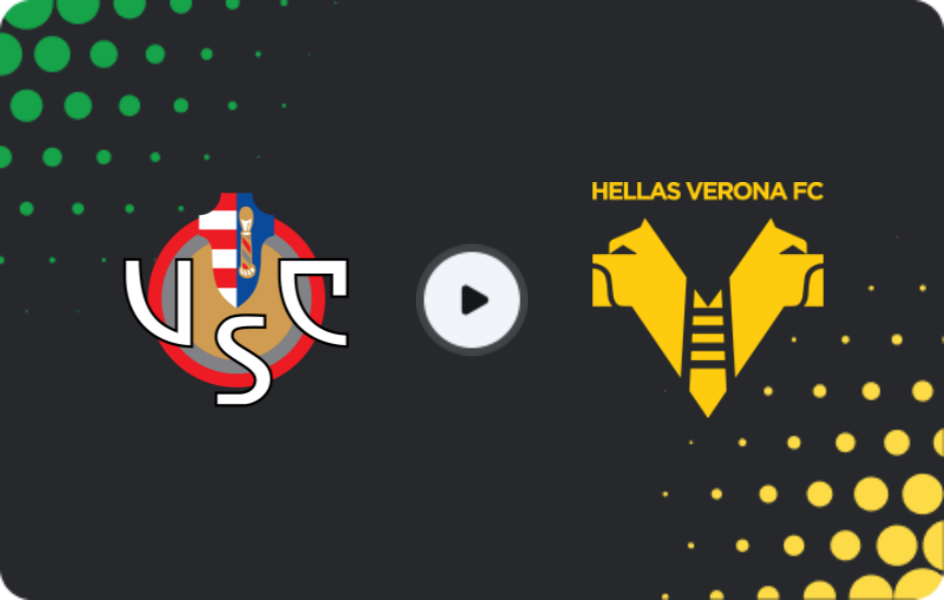 Where to watch Cremonese — Verona, Serie A, 19.01.2026