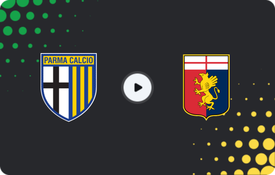 Where to watch Parma — Genoa, Serie A, 18.01.2026