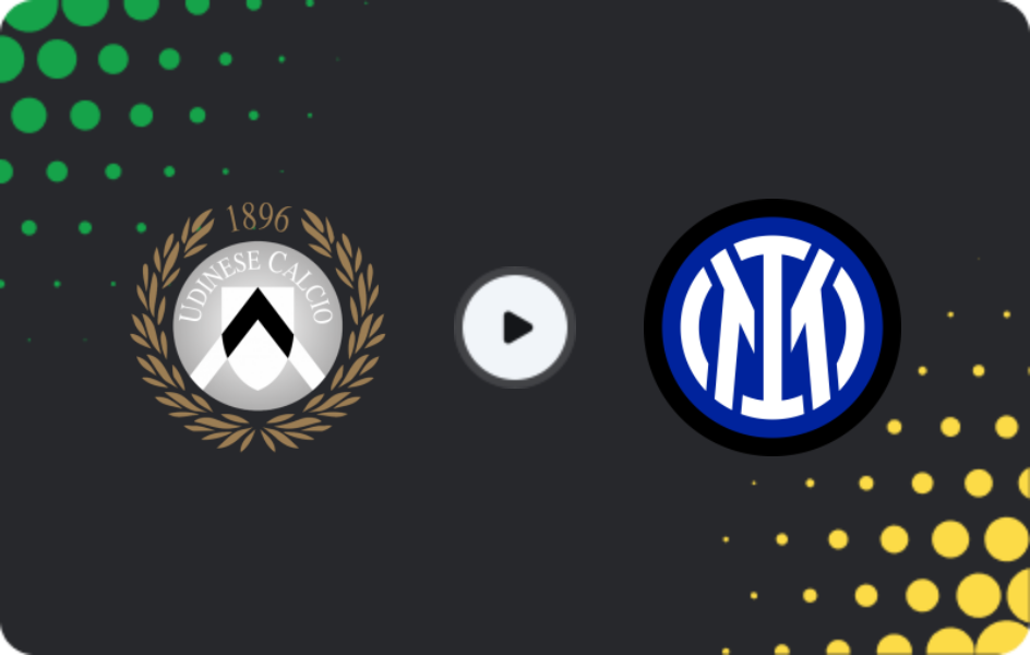 Where to watch Udinese — Inter, Serie A, 17.01.2026