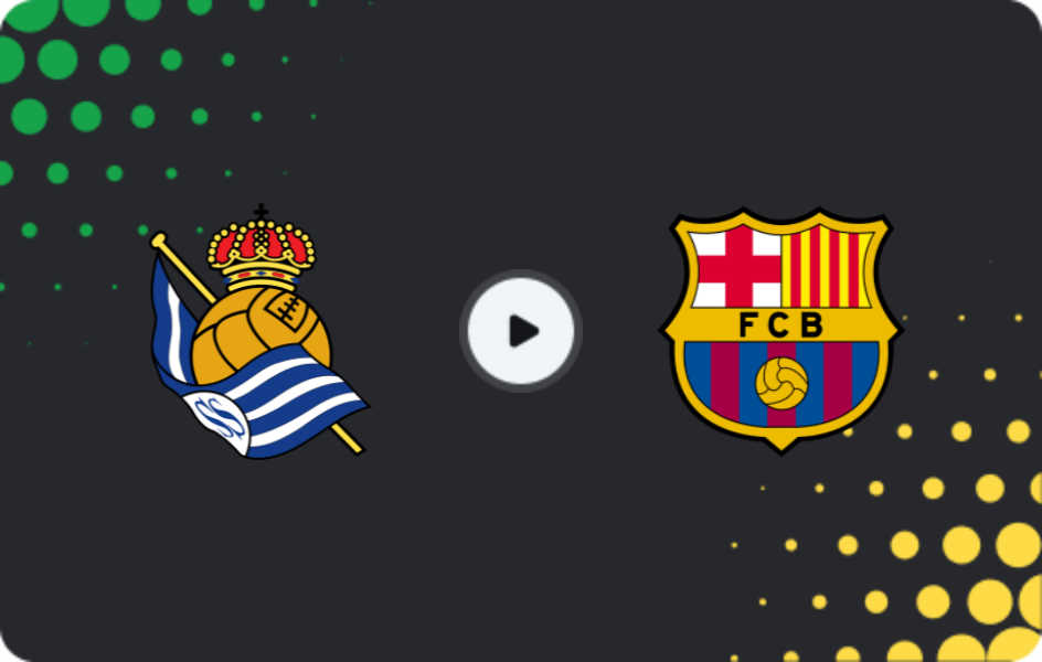 Where to watch Real Sociedad — Barcelona, La Liga, 18.01.2026