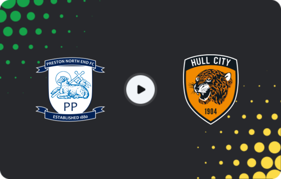 Where to watch Preston — Hull City, Championship, 20.01.2026