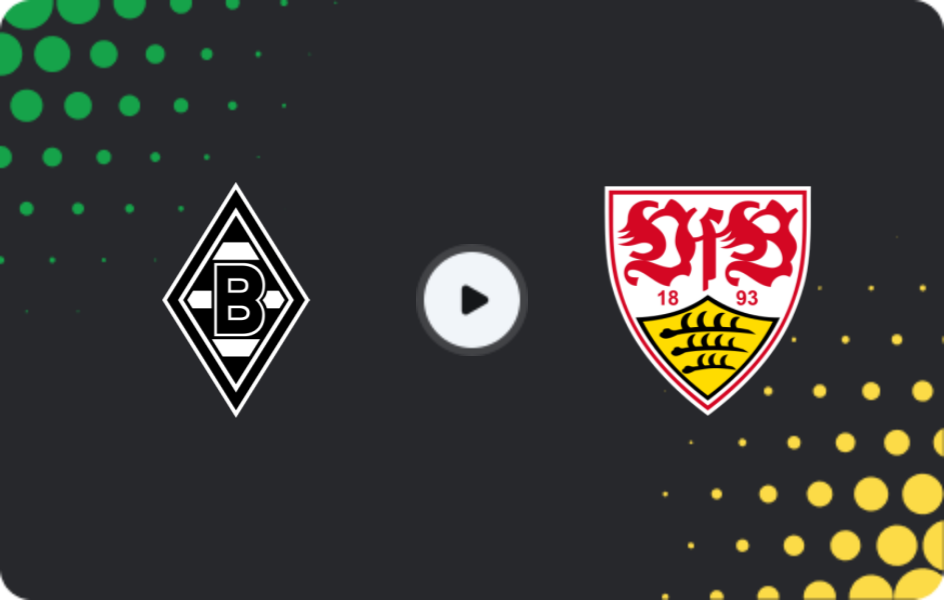 Where to watch Borussia M — Stuttgart, Bundesliga, 25.01.2026