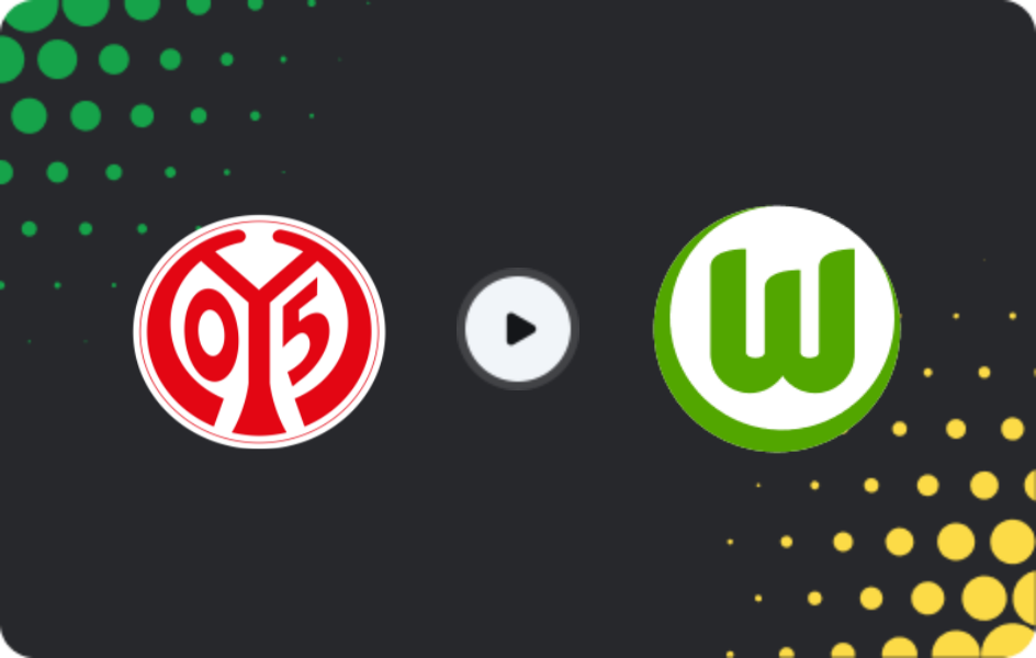Where to watch Mainz 05 — VfL Wolfsburg, Bundesliga, 24.01.2026