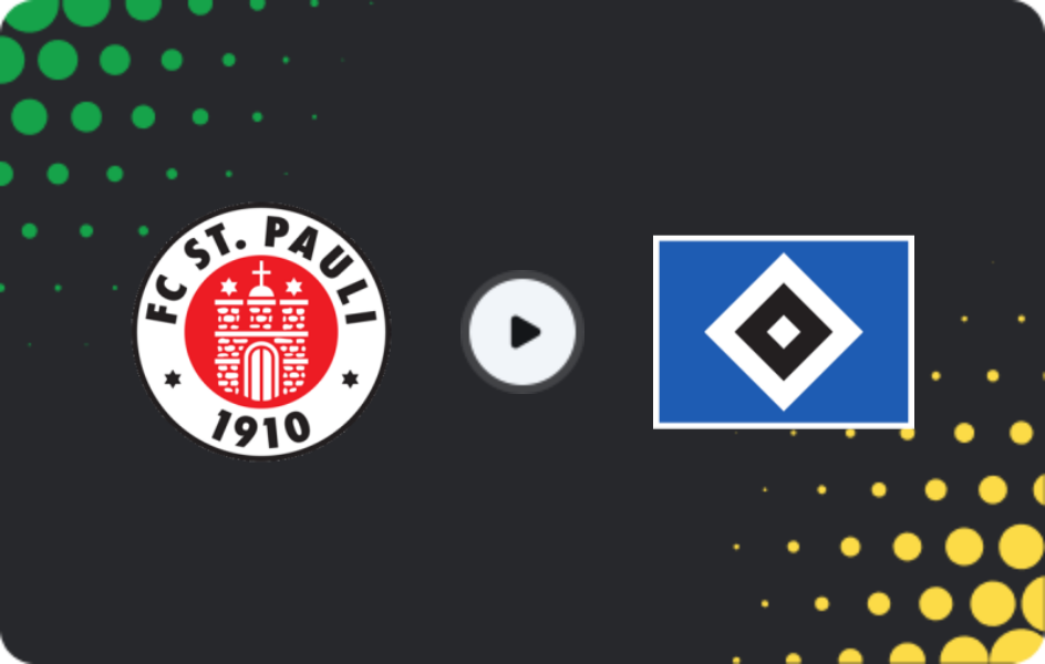 Where to watch St. Pauli — Hamburger, Bundesliga, 23.01.2026