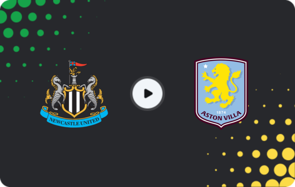 Where to watch Newcastle — Aston Villa, Premier League, 25.01.2026