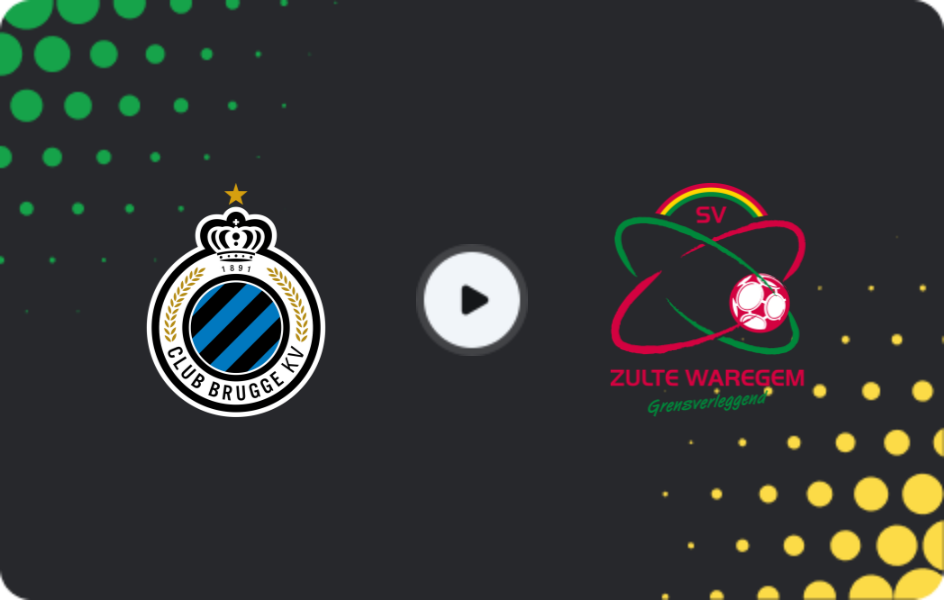 Where to watch Brugge — Zulte Waregem, Jupiler Pro League, 24.01.2026