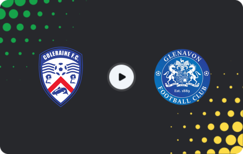 Where to watch Coleraine FC — Glenavon FC, Premiership, 23.01.2026