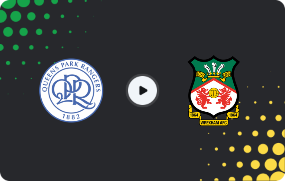Where to watch QPR — Wrexham, Championship, 24.01.2026