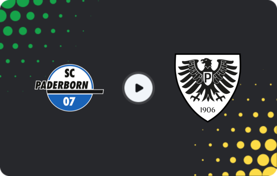 Where to watch Paderborn 07 — Preußen Münster, 2. Bundesliga, 25.01.2026