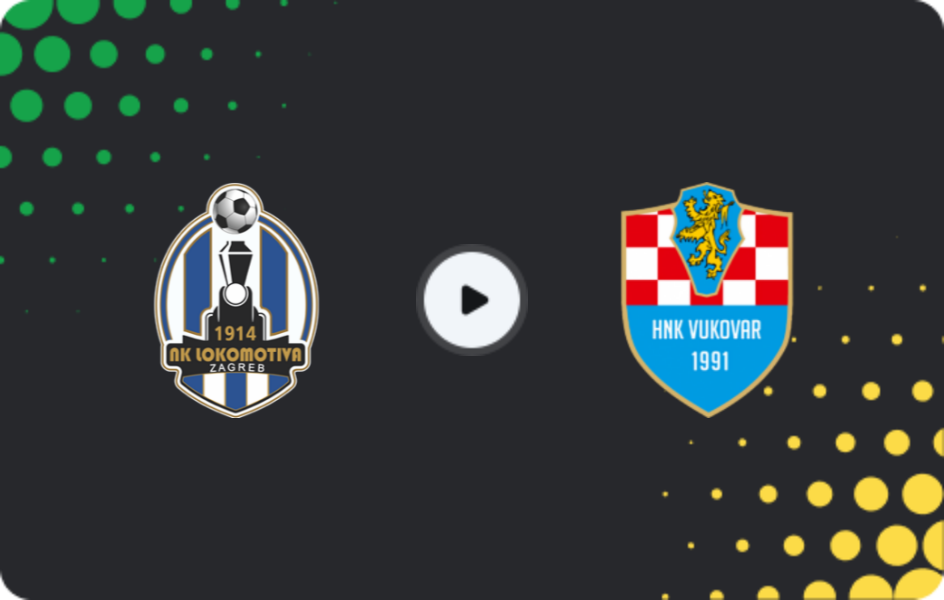 Where to watch Lokomotiva Zagreb — Vukovar, HNL, 24.01.2026
