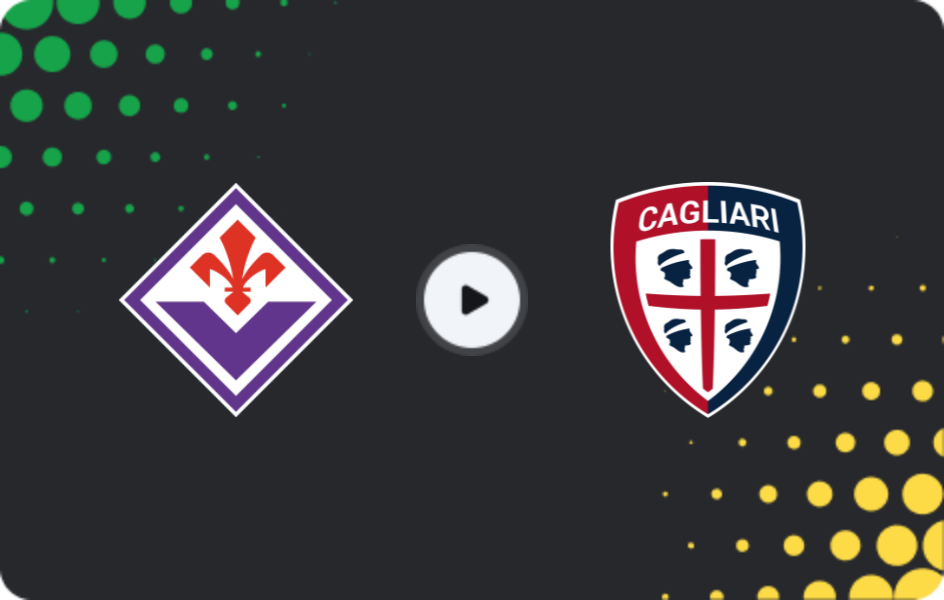 Where to watch Fiorentina — Cagliari, Serie A, 24.01.2026