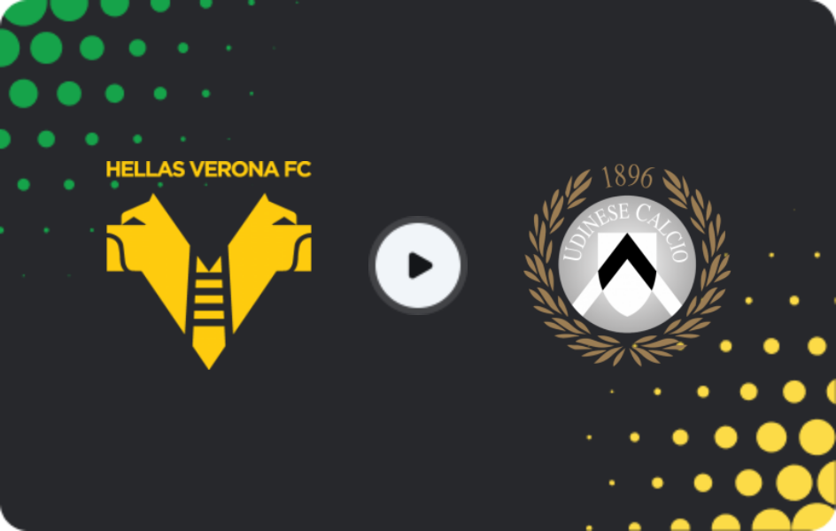 Where to watch Verona — Udinese, Serie A, 26.01.2026